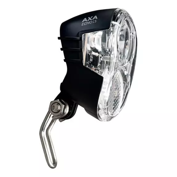 Luce Axa Echo 15 Steady Auto Mozzo-dinamo Con Supporto E Cavo 1 Luce Axa Echo 15 Steady Auto Mozzo-dinamo Con Supporto E Cavo