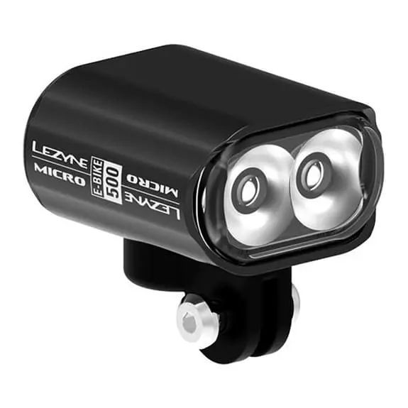 Luce Anteriore Lezyne E-Bike Micro Drive 500 Nero 1 Luce Anteriore Lezyne E-Bike Micro Drive 500 Nero