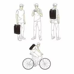 Zaino Brooks England Pickzip Nero -Vendite VAUDE BK BB044A07200 3