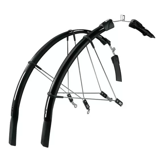 Set Di Parafanghi SKS Raceblade Long Nero 1 Set Di Parafanghi SKS Raceblade Long Nero
