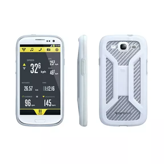 Custodia Topeak RideCase Con Montatura Per Samsung Galaxy S3 Bianco 1 Custodia Topeak RideCase Con Montatura Per Samsung Galaxy S3 Bianco