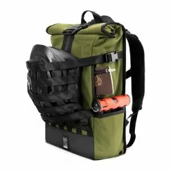 Zaino Chrome Barrage Cargo 22L Verde Nero Grigio -Vendite VAUDE chr bg 163 olbr 005