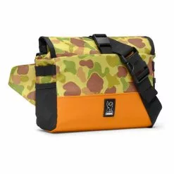 Borsa Da Manubrio Chrome Doubletrack 5L Giallo Verde Marrone