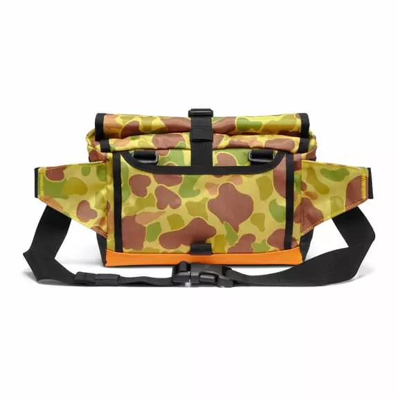 Borsa Da Manubrio Chrome Doubletrack 5L Giallo Verde Marrone 3 Borsa Da Manubrio Chrome Doubletrack 5L Giallo Verde Marrone - immagine 3