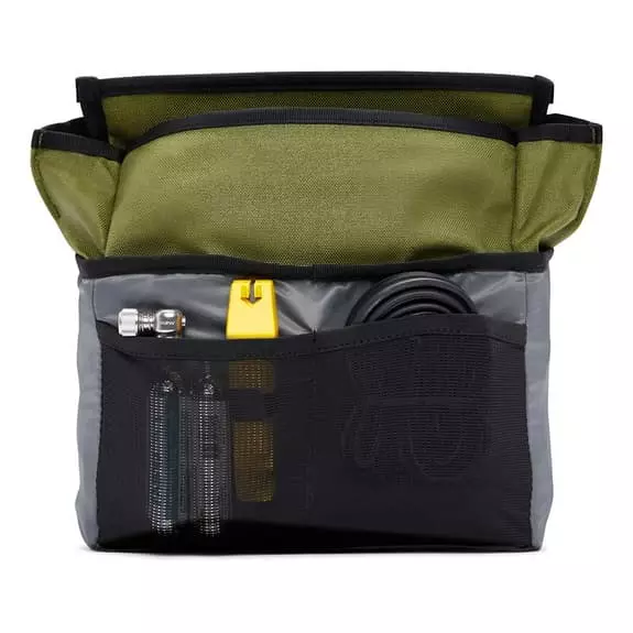 Borsa Da Manubrio Chrome Doubletrack 5L Verde Scuro 6 Borsa Da Manubrio Chrome Doubletrack 5L Verde Scuro - immagine 6