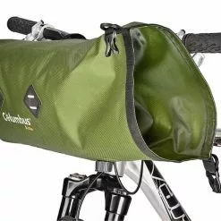 Borsa Da Manubrio Columbus Outdoor Dry Handlebar 9L Verde Kaki 9 Borsa Da Manubrio Columbus Outdoor Dry Handlebar 9L Verde Kaki -Vendite VAUDE com a09145 004