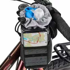 Borsa Per Manubrio Columbus Outdoor Stem Bag 1L Grigio -Vendite VAUDE com a09199 005