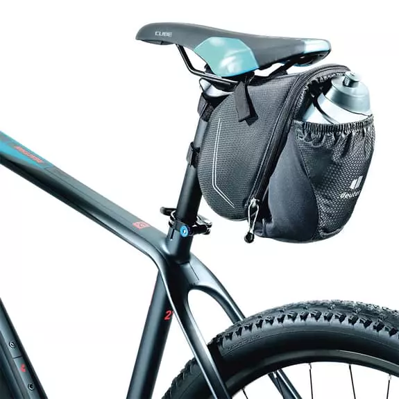 Borsa Portaborracce Per Sellino Deuter Bike Bag Bottle Nero Bianco 2 Borsa Portaborracce Per Sellino Deuter Bike Bag Bottle Nero Bianco - immagine 2