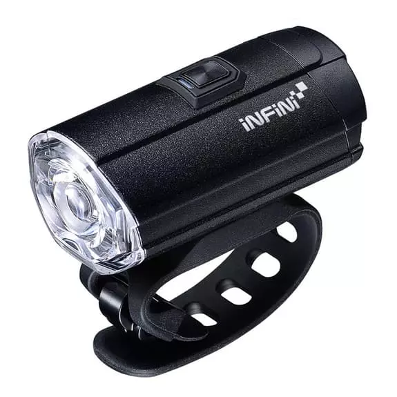 Luce Anteriore Infini Tron 300 Lumen Nero 1 Luce Anteriore Infini Tron 300 Lumen Nero