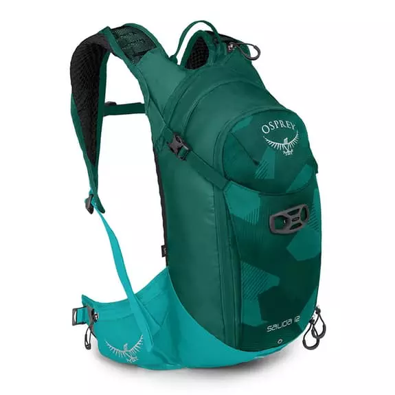 Zaino Osprey Salida 12L Blu Verde Donna 1 Zaino Osprey Salida 12L Blu Verde Donna