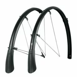 Set Di Parafanghi SKS Bluemels Matt 35 Mm 28" Nero Opaco