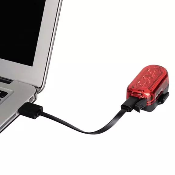 Faro Posteriore Topeak Taillux 100 USB Rosso 2 Faro Posteriore Topeak Taillux 100 USB Rosso - immagine 2
