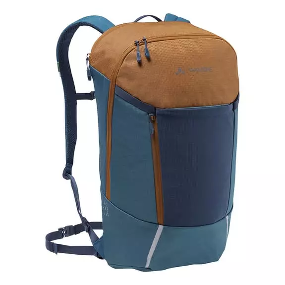 Zaino Vaude Cycle 22 L Blu Acqua Marrone 1 Zaino Vaude Cycle 22 L Blu Acqua Marrone