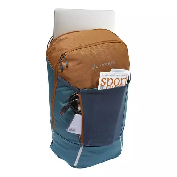 Zaino Vaude Cycle 22 L Blu Acqua Marrone 5 Zaino Vaude Cycle 22 L Blu Acqua Marrone - immagine 5