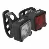 Set Di Luci AXA Niteline 44-R LED USB Nero